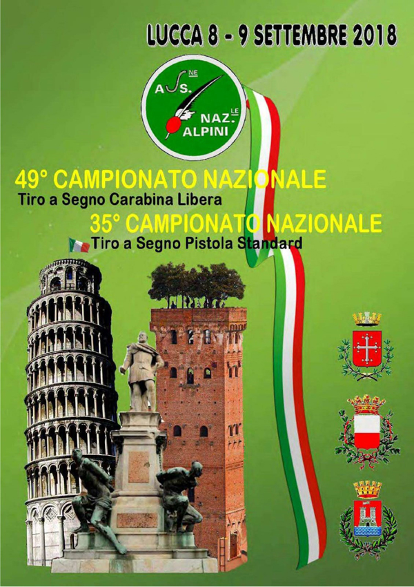 8-9 settembre 2018 Campionati Nazionali Tiro a Segno